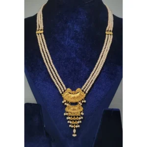 Gold and Pearl Necklace